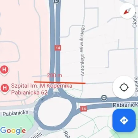 Przy Szpitalu Kopernika W Lodzi * Lodž