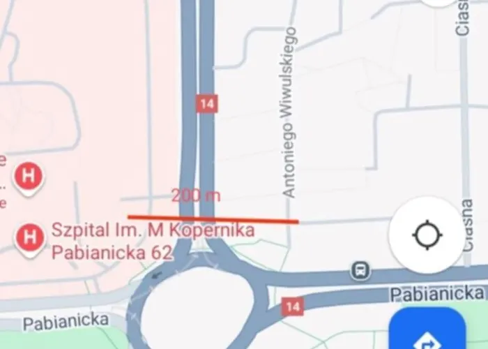 Przy Szpitalu Kopernika W Lodzi * Łódź